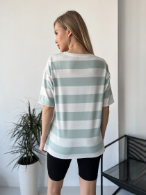 Футболка ISSA Plus модель WN20-431_mint Фото