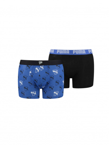 Набір трусів PUMA Men Cat Aop Boxer 2p модель 938048 - фото