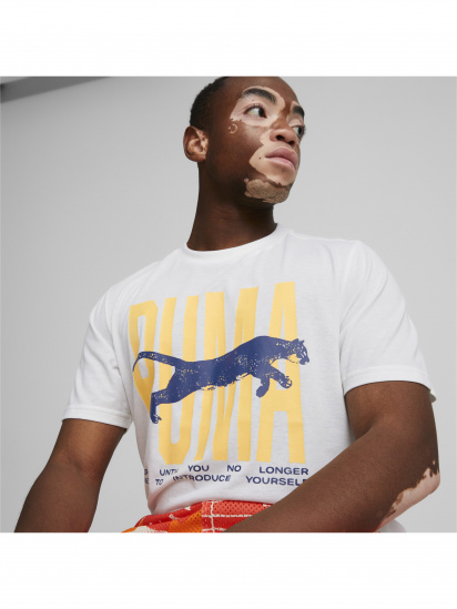 Футболка спортивна PUMA Box Out Ss Tee 2 модель 536488 — фото 3 - INTERTOP