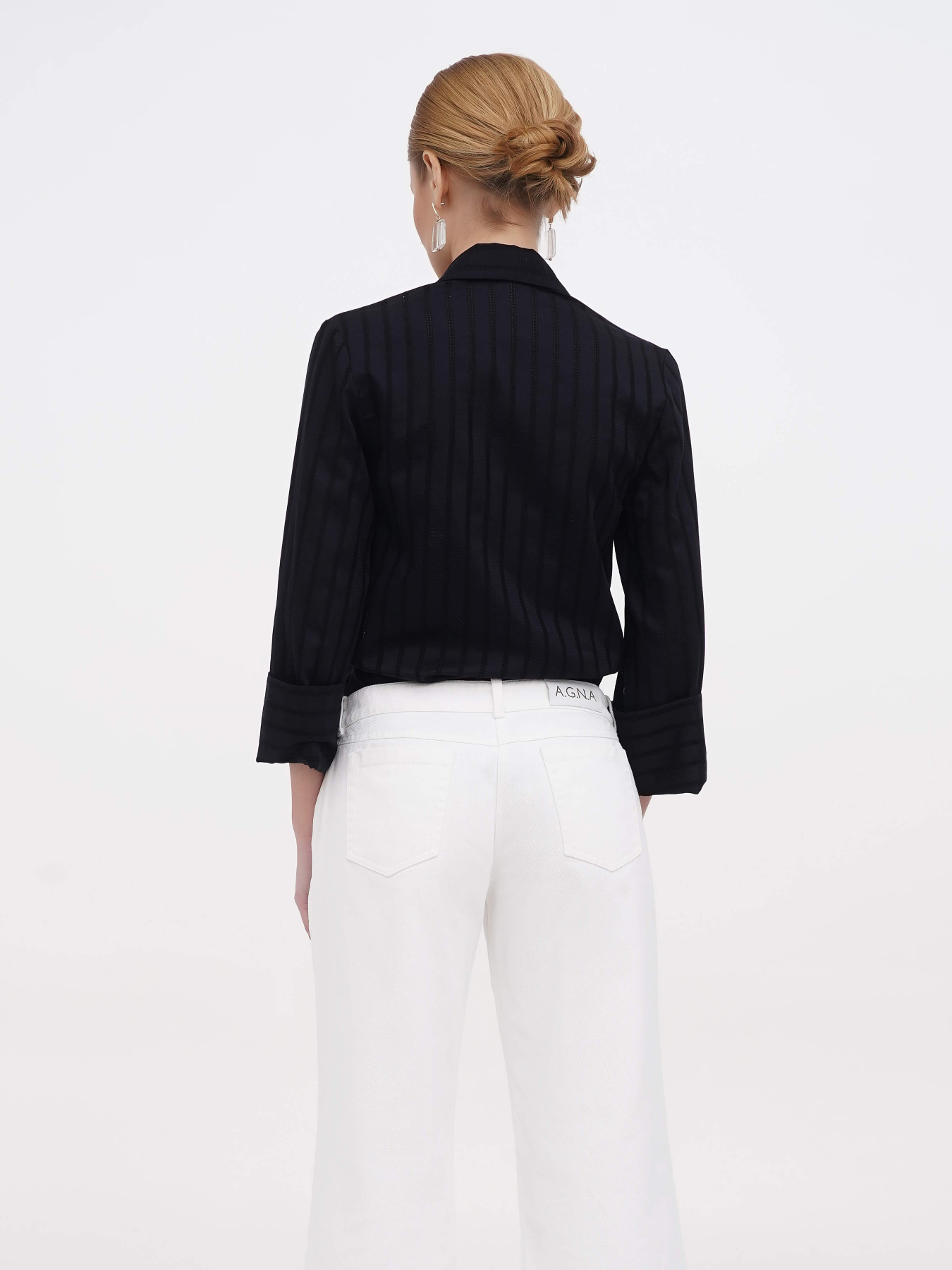 Рубашка повседневная A.G.N.A модель AG-3011-B Фото