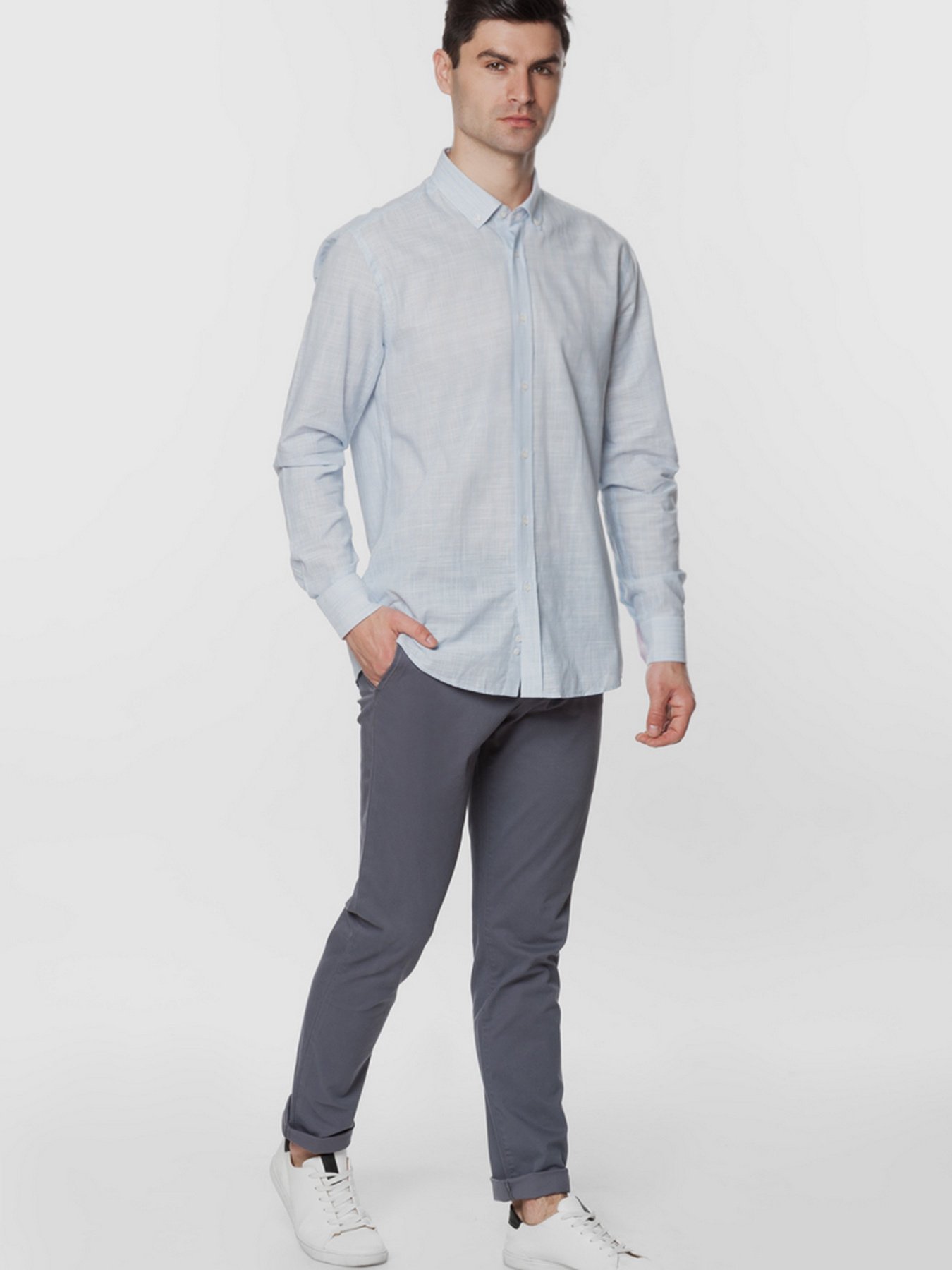 Рубашка повседневная Arber модель AN05.15.10 Фото