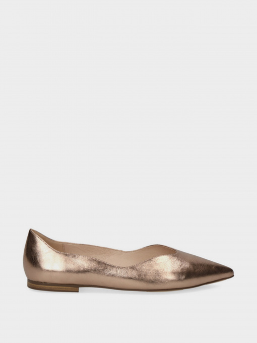 Туфли и лоферы Caprice модель 22110-28-933 ROSEGOLD MET. Фото