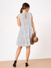 Сукня міні ISSA Plus модель 13871_white Фото