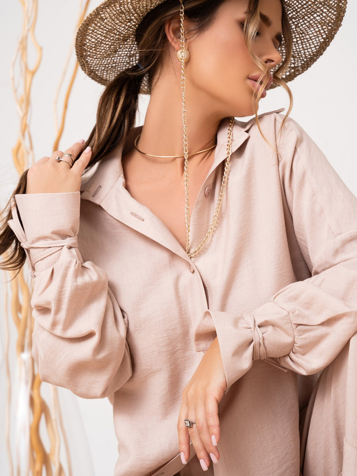 Костюм ISSA Plus модель 13886_beige Фото