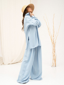 Костюм ISSA Plus модель 13886_blue Фото