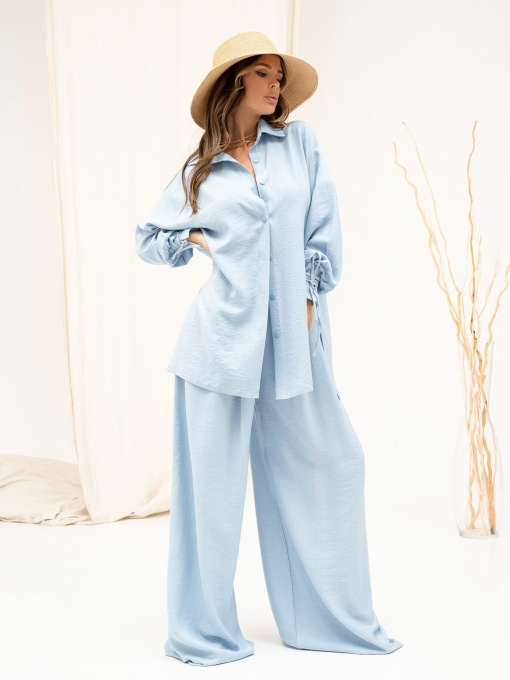 Костюм ISSA Plus модель 13886_blue Фото