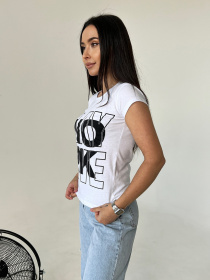 Футболка ISSA Plus модель WN20-432_white Фото