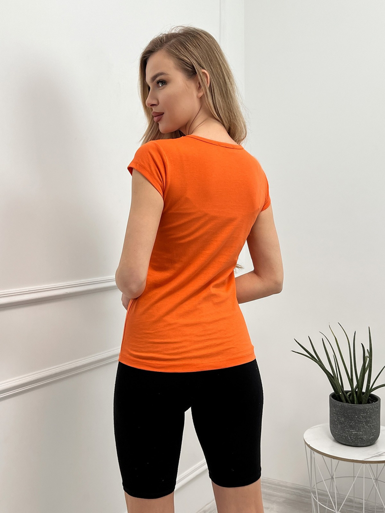 Футболка ISSA Plus модель WN20-432_orange Фото