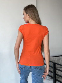 Футболка ISSA Plus модель WN20-433_orange Фото