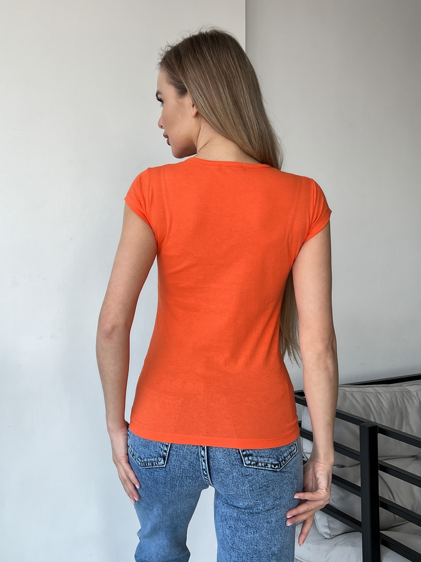 Футболка ISSA Plus модель WN20-433_orange Фото