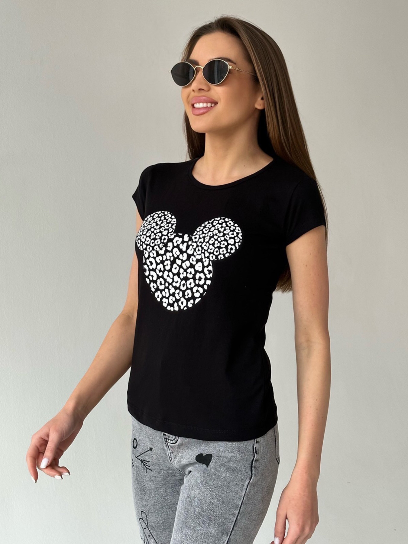 Футболка ISSA Plus модель WN20-434_black Фото