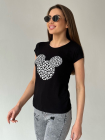 Футболка ISSA Plus модель WN20-434_black Фото