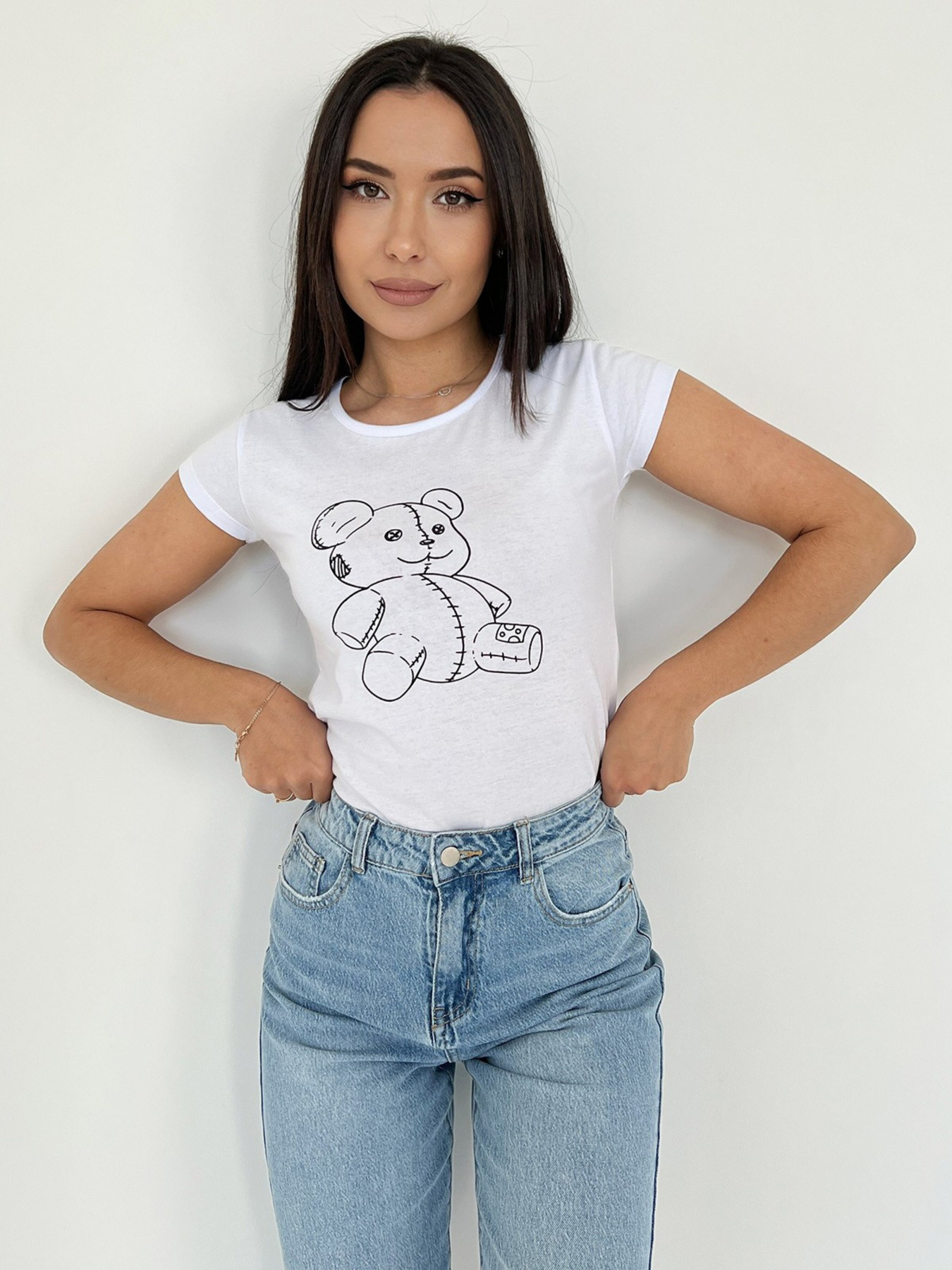 Футболка ISSA Plus модель WN20-435_white Фото