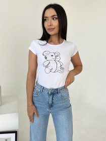 Футболки і поло ISSA Plus модель WN20-435_white Фото