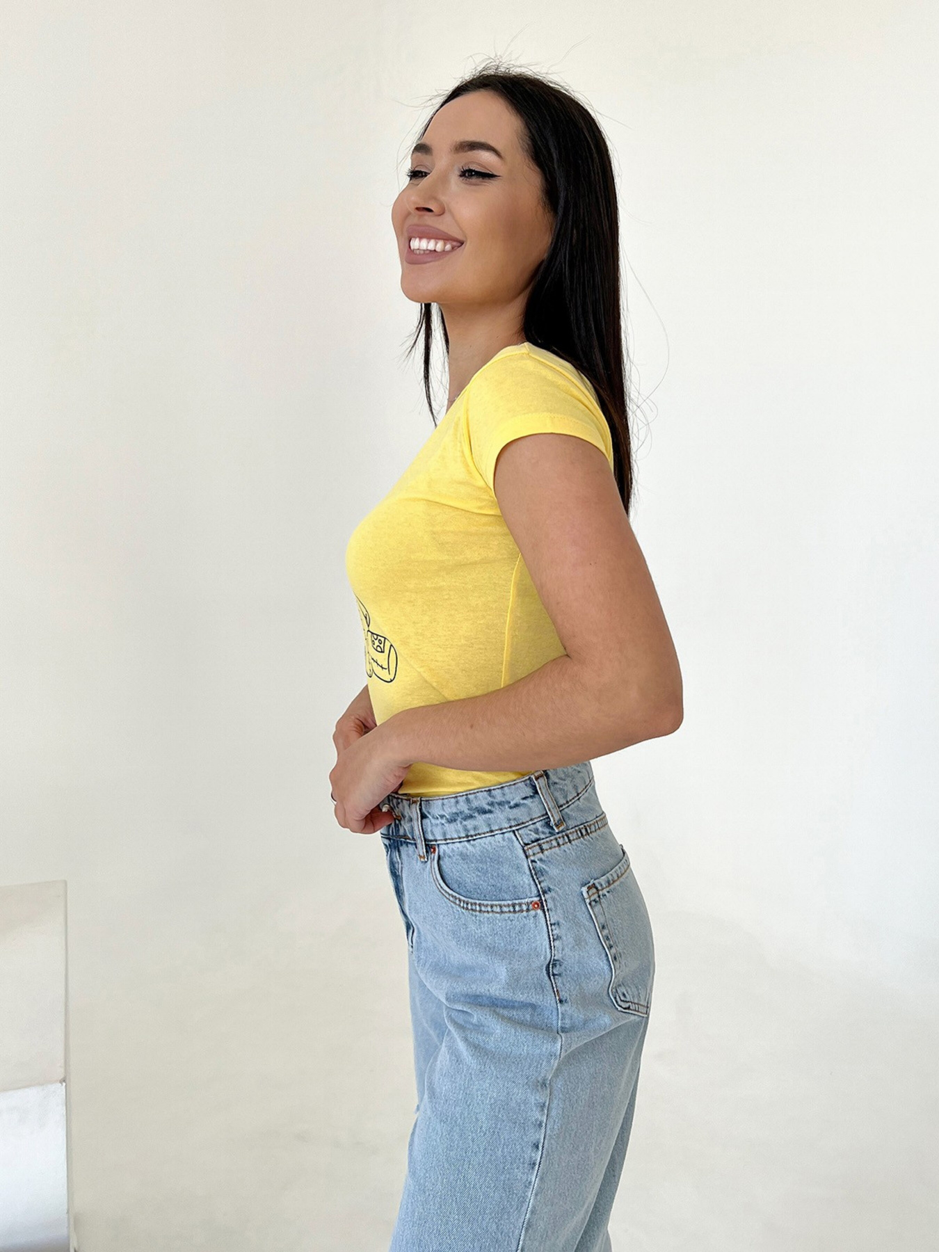 Футболки і поло ISSA Plus модель WN20-435_yellow Фото