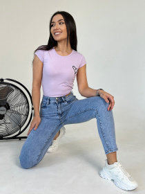 Футболка ISSA Plus модель WN20-436_lilac Фото