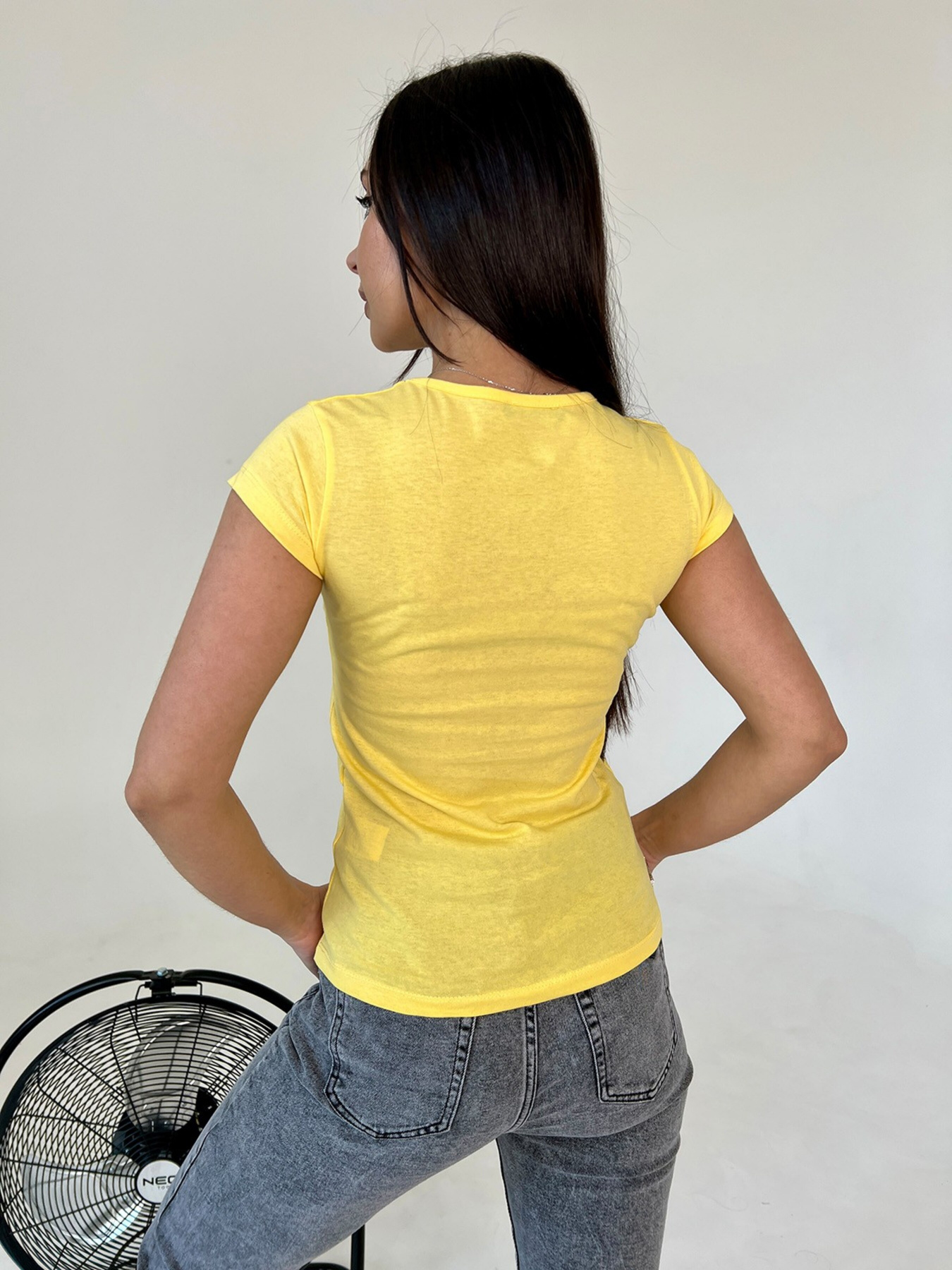 Футболка ISSA Plus модель WN20-438_yellow Фото