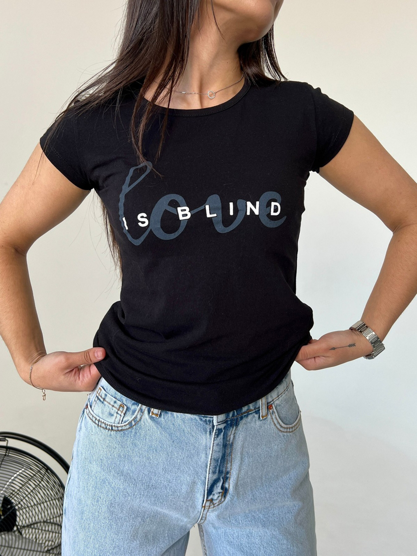 Футболка ISSA Plus модель WN20-439_black Фото