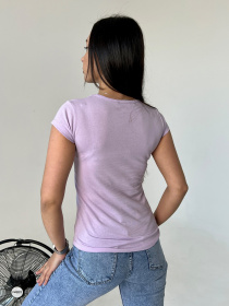 Футболка ISSA Plus модель WN20-440_lilac Фото