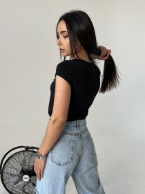 Футболка ISSA Plus модель WN20-440_black Фото