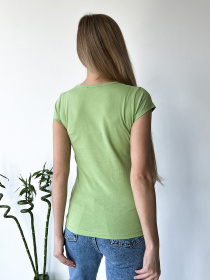 Футболка ISSA Plus модель WN20-441_lightgreen Фото