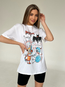 Футболка ISSA Plus модель WN20-442_white Фото