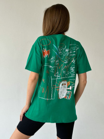 Футболки і поло ISSA Plus модель WN20-442_green Фото