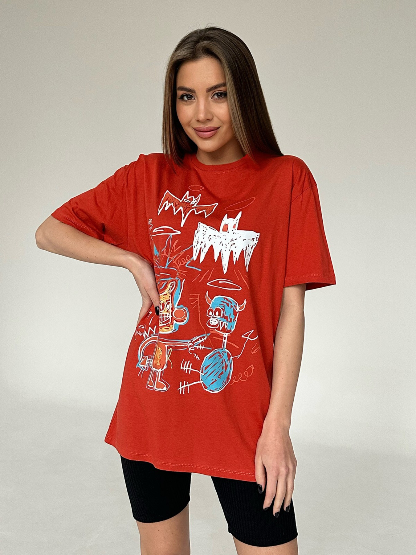 Футболка ISSA Plus модель WN20-442_orange Фото