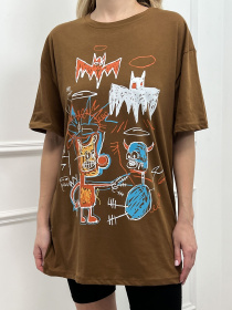 Футболки і поло ISSA Plus модель WN20-442_lightbrown Фото