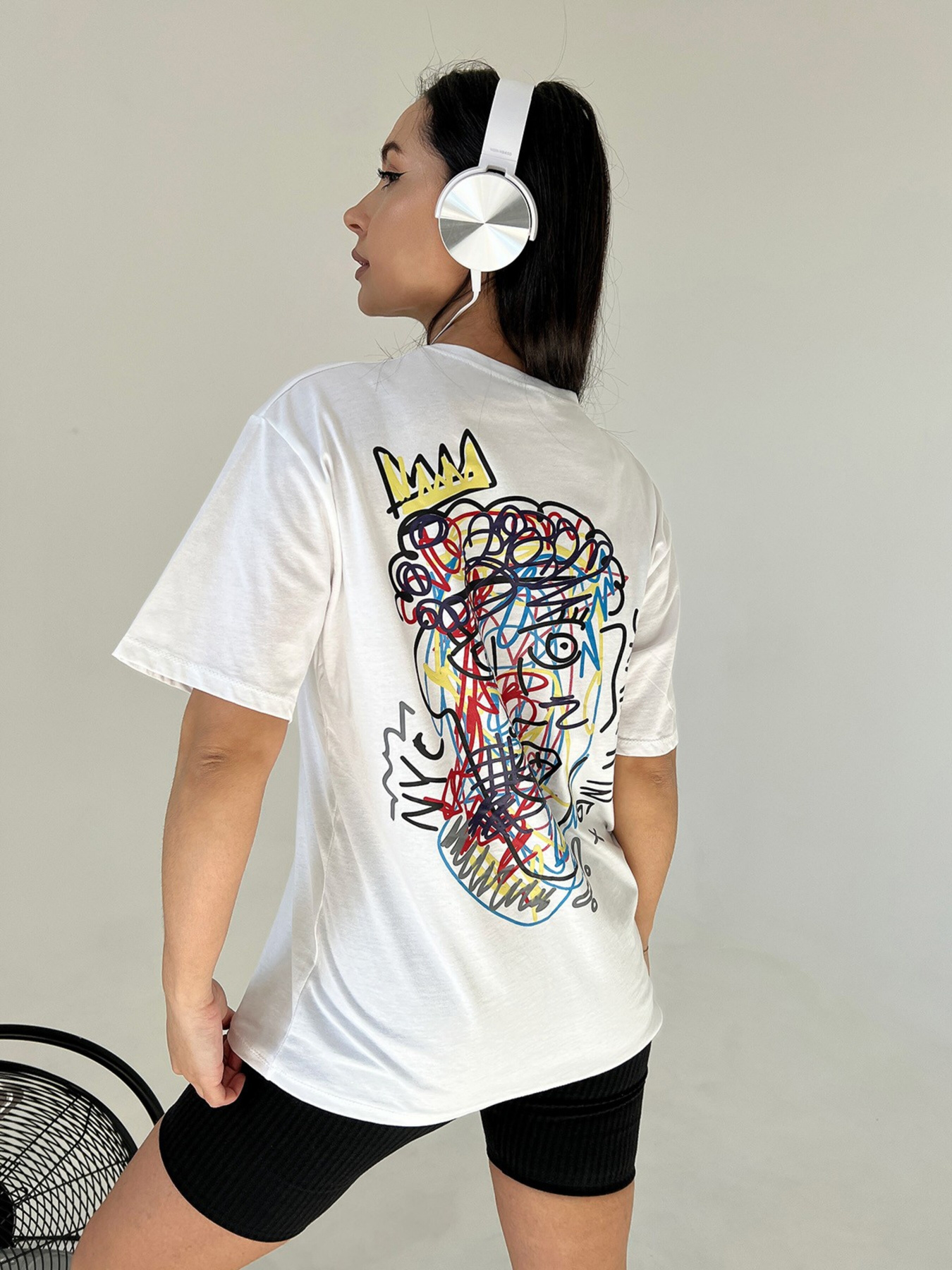 Футболка ISSA Plus модель WN20-443_white Фото