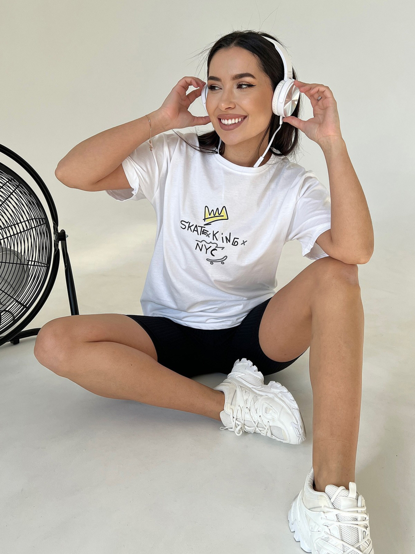 Футболка ISSA Plus модель WN20-443_white Фото