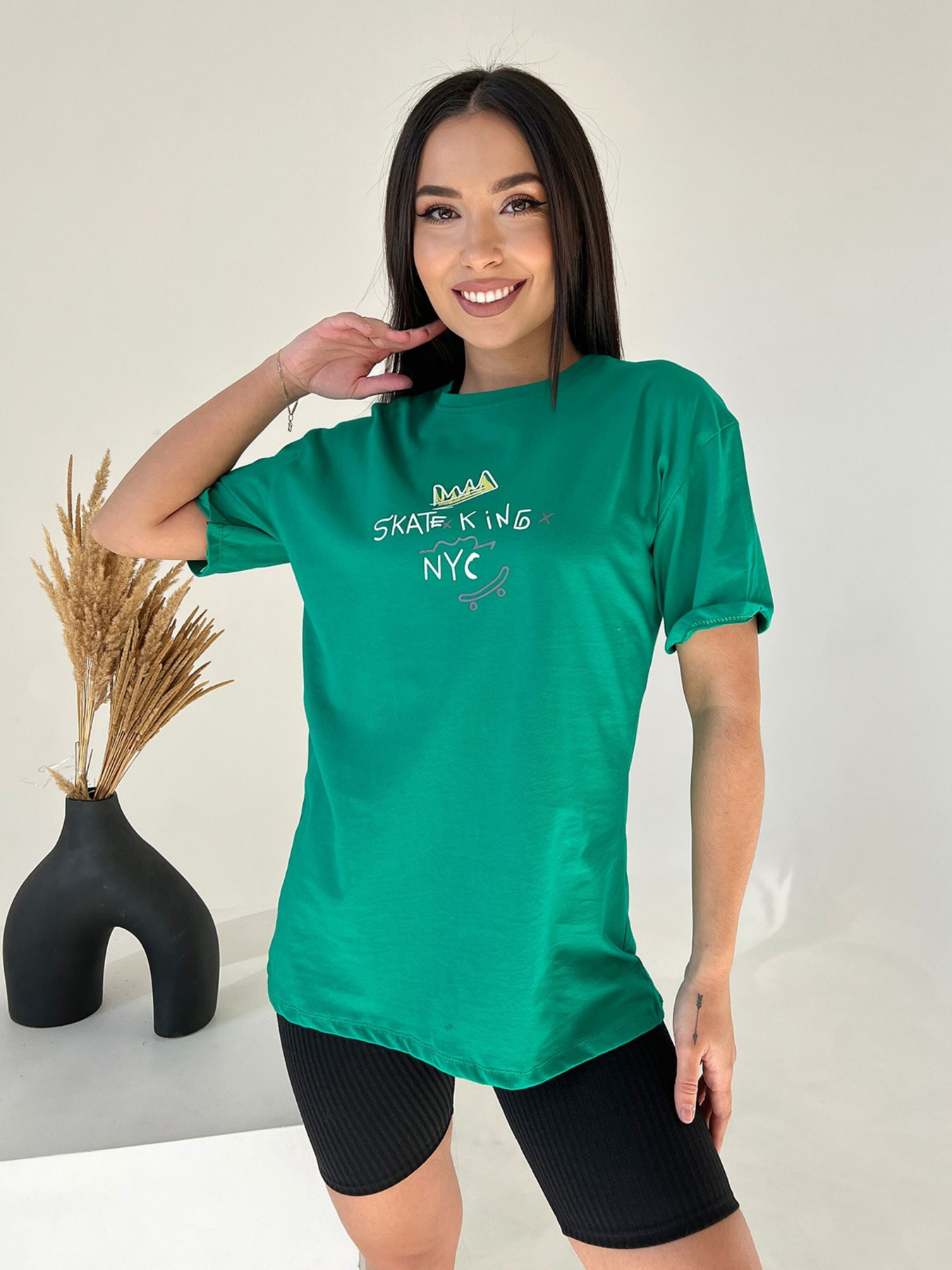 Футболка ISSA Plus модель WN20-443_green Фото