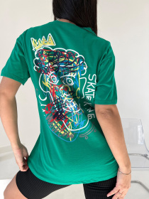 Футболка ISSA Plus модель WN20-443_green Фото