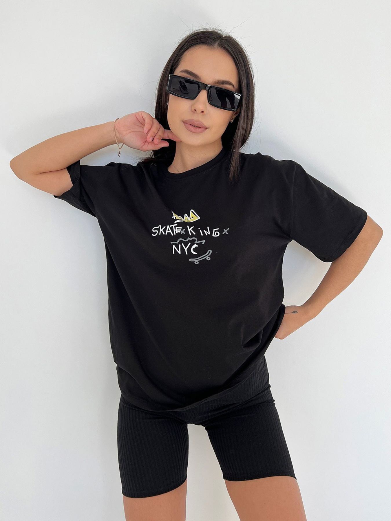 Футболка ISSA Plus модель WN20-443_black Фото