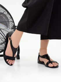 Сандалии ISSA Plus модель OB2-222_black Фото