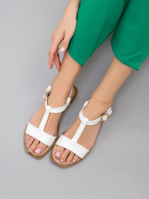 Сандалии ISSA Plus модель OB2-224_white Фото