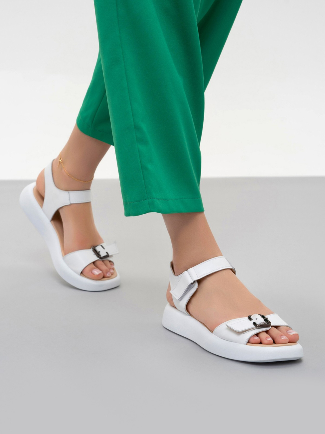 Сандалии ISSA Plus модель OB2-229_white Фото