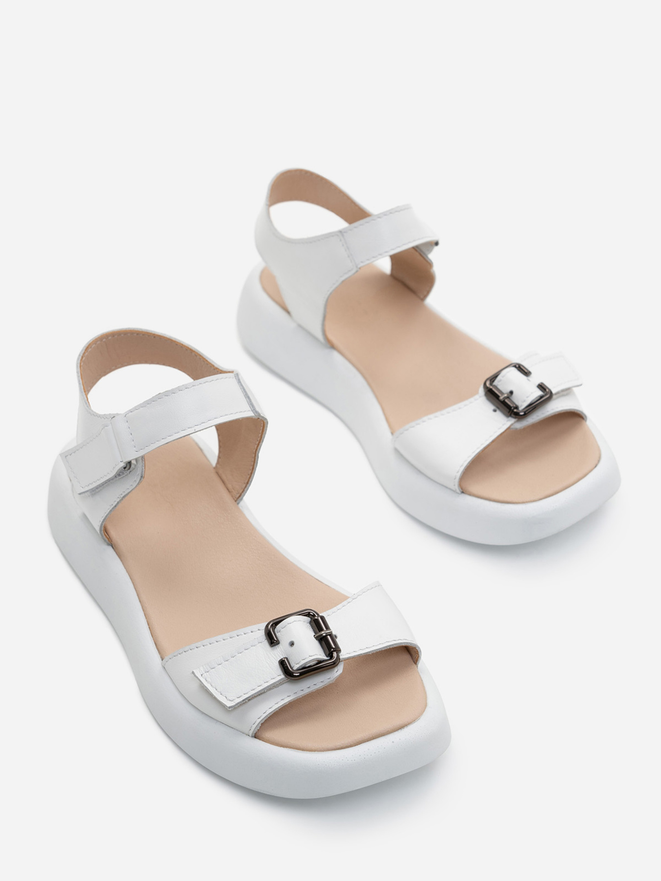 Сандалии ISSA Plus модель OB2-229_white Фото