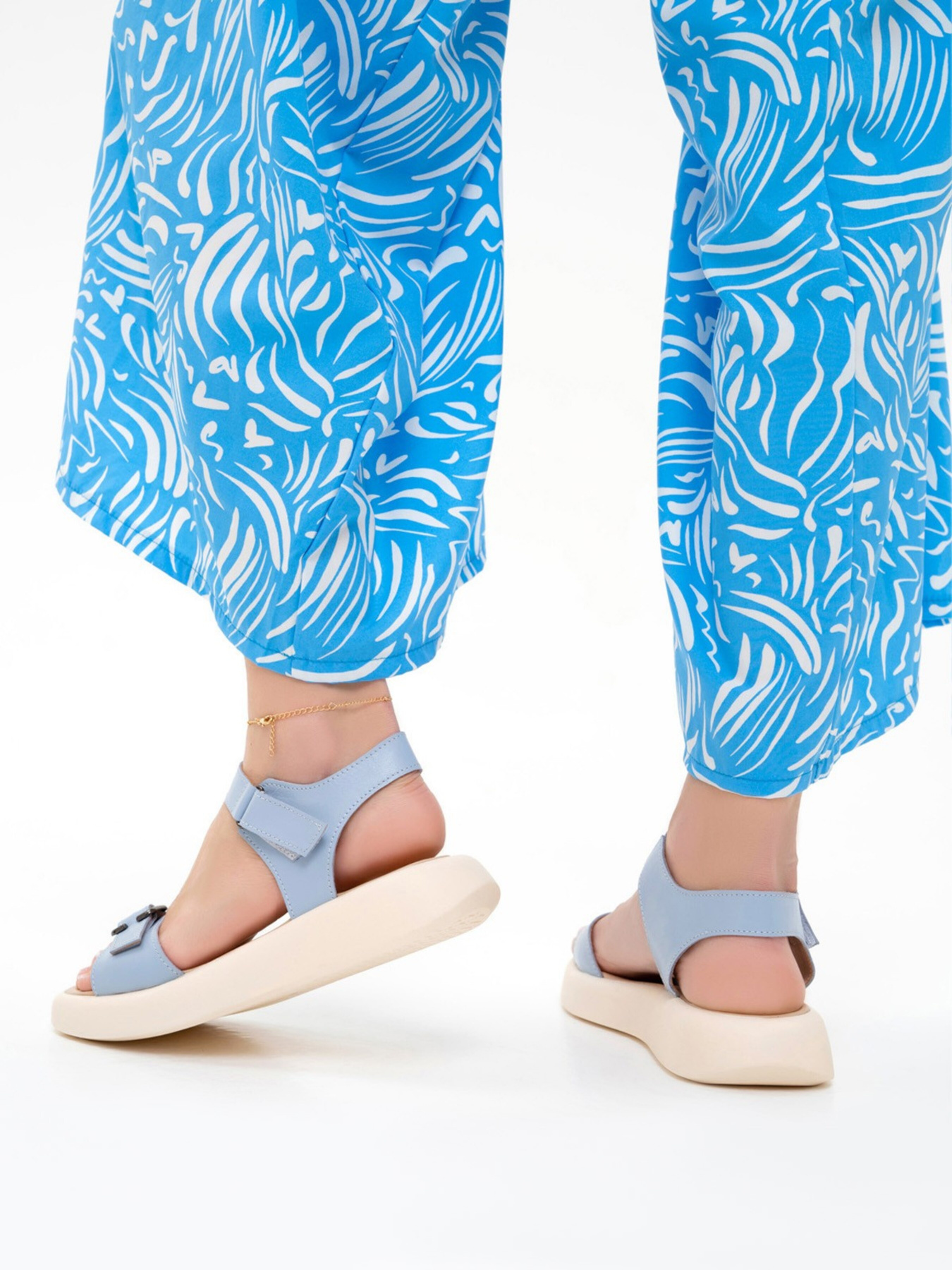 Сандалии ISSA Plus модель OB2-229_blue Фото