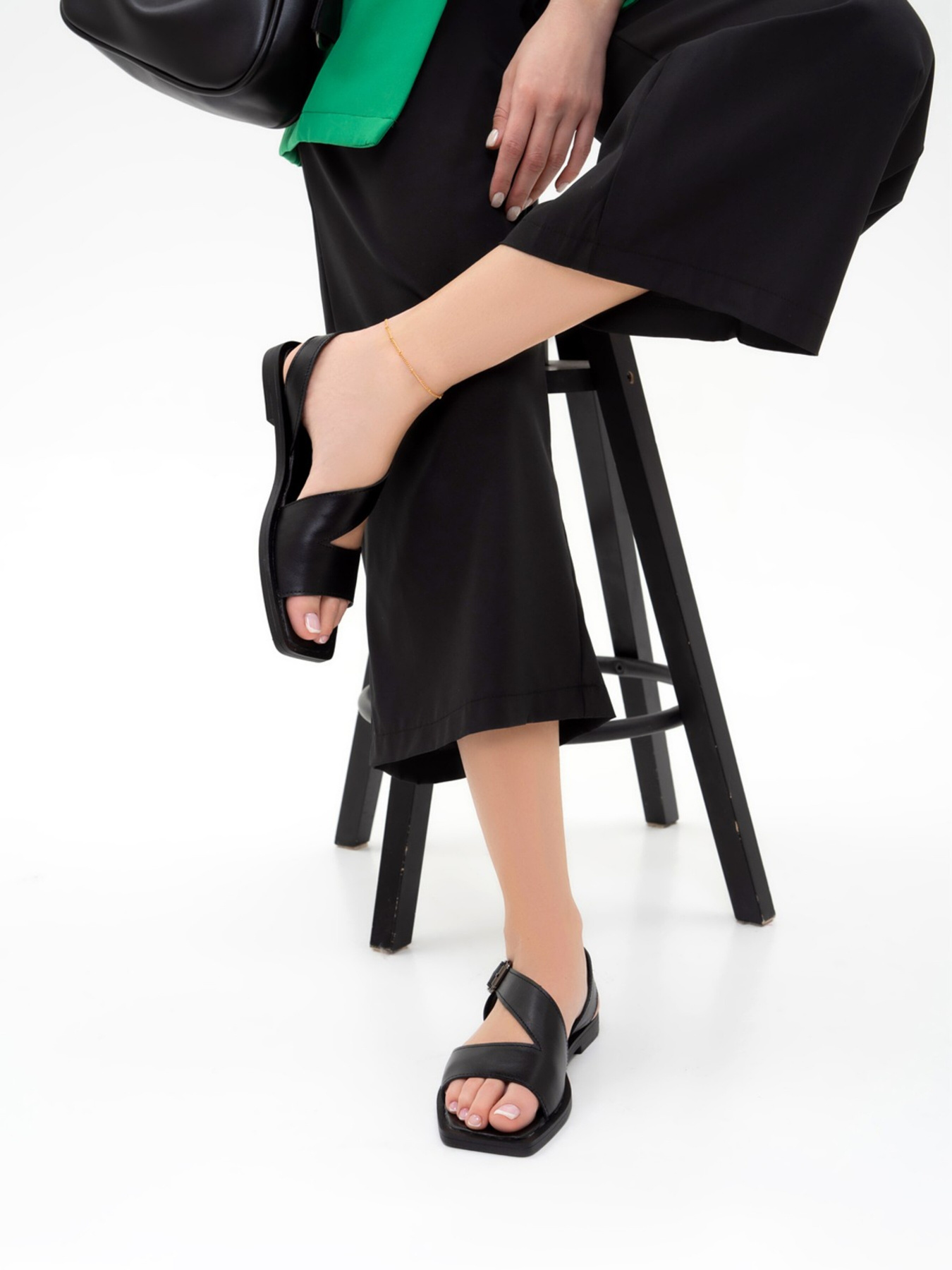 Сандалии ISSA Plus модель OB2-235_black Фото