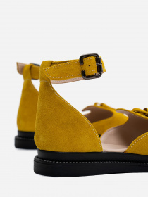 Сандалии ISSA Plus модель OB2-237_yellow Фото