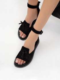 Сандалии ISSA Plus модель OB2-237_black Фото