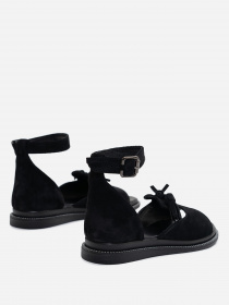 Сандалии ISSA Plus модель OB2-237_black Фото