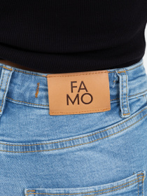 Расклешенные джинсы Famo модель BR-03023_01 Фото