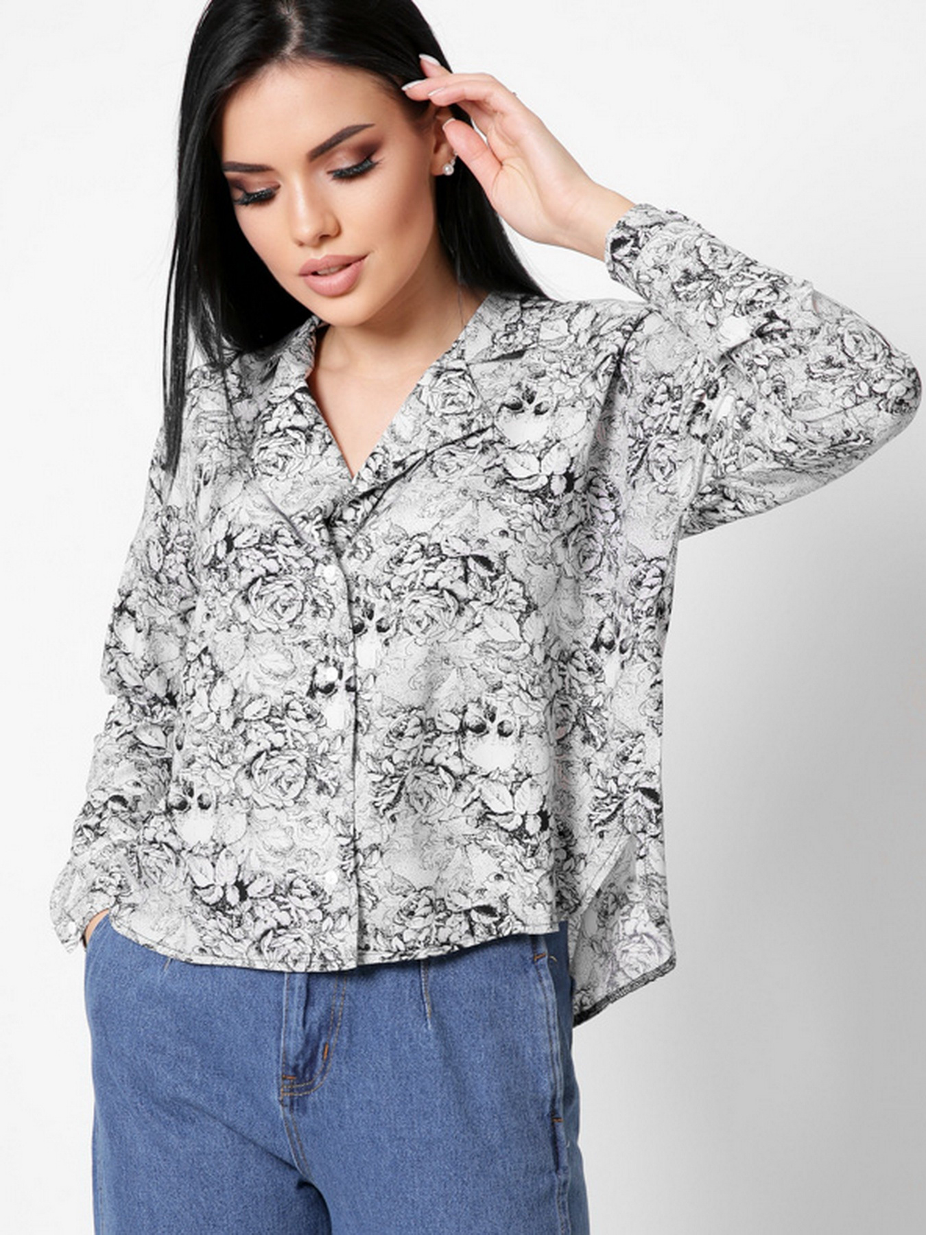 Блуза CARICA модель BK76825 Фото