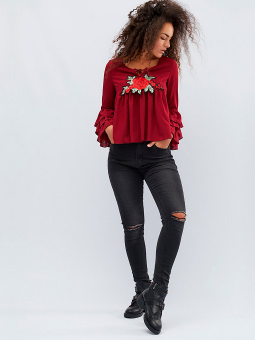 Блуза CARICA модель BK761816 Фото