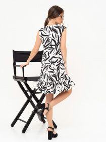 Сукня міні ISSA Plus модель 13887_white Фото