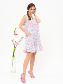 Сукня міні ISSA Plus модель 13889_white Фото