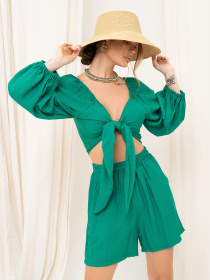 Костюм ISSA Plus модель 13897_green Фото