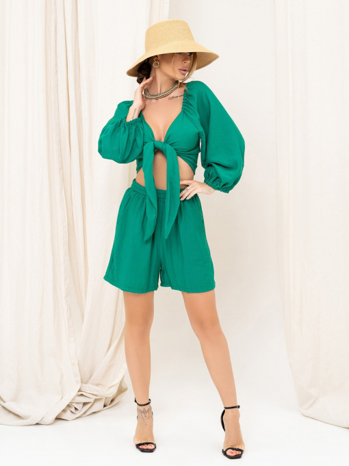 Костюм ISSA Plus модель 13897_green Фото